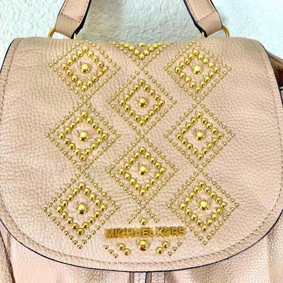 Michael Kors Backpack with Gold Bead Detail and matching wallet - Picture 5 of 16